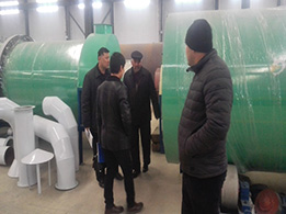 哥倫比亞煤泥烘干客戶(hù)來(lái)