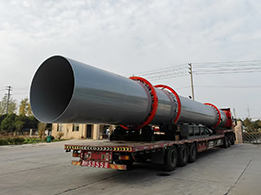 2.2 20m 鋸末烘干機發往陜西榆林